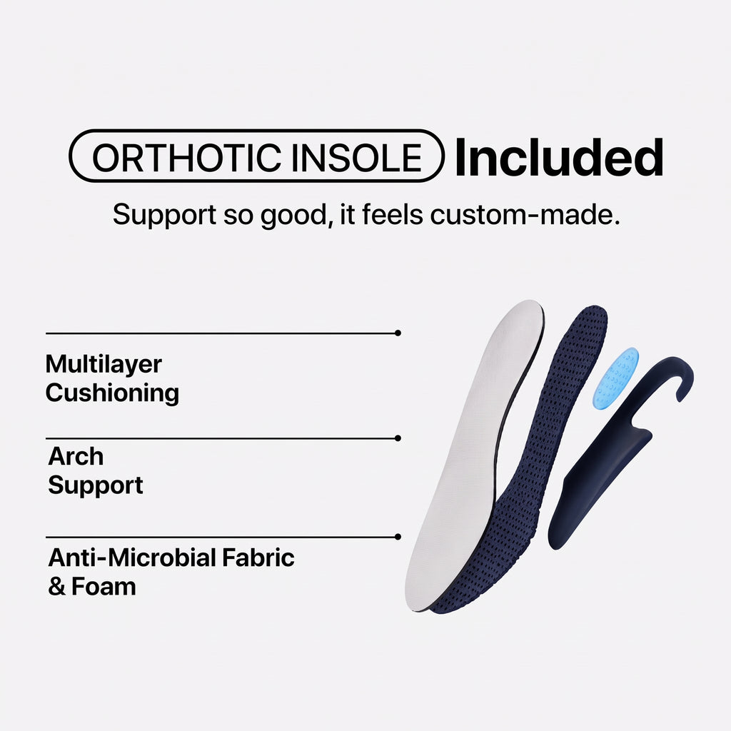 Ortho Stretch Cushion Shoes - Purple