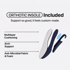 Ortho Stretch Cushion Shoes - Purple